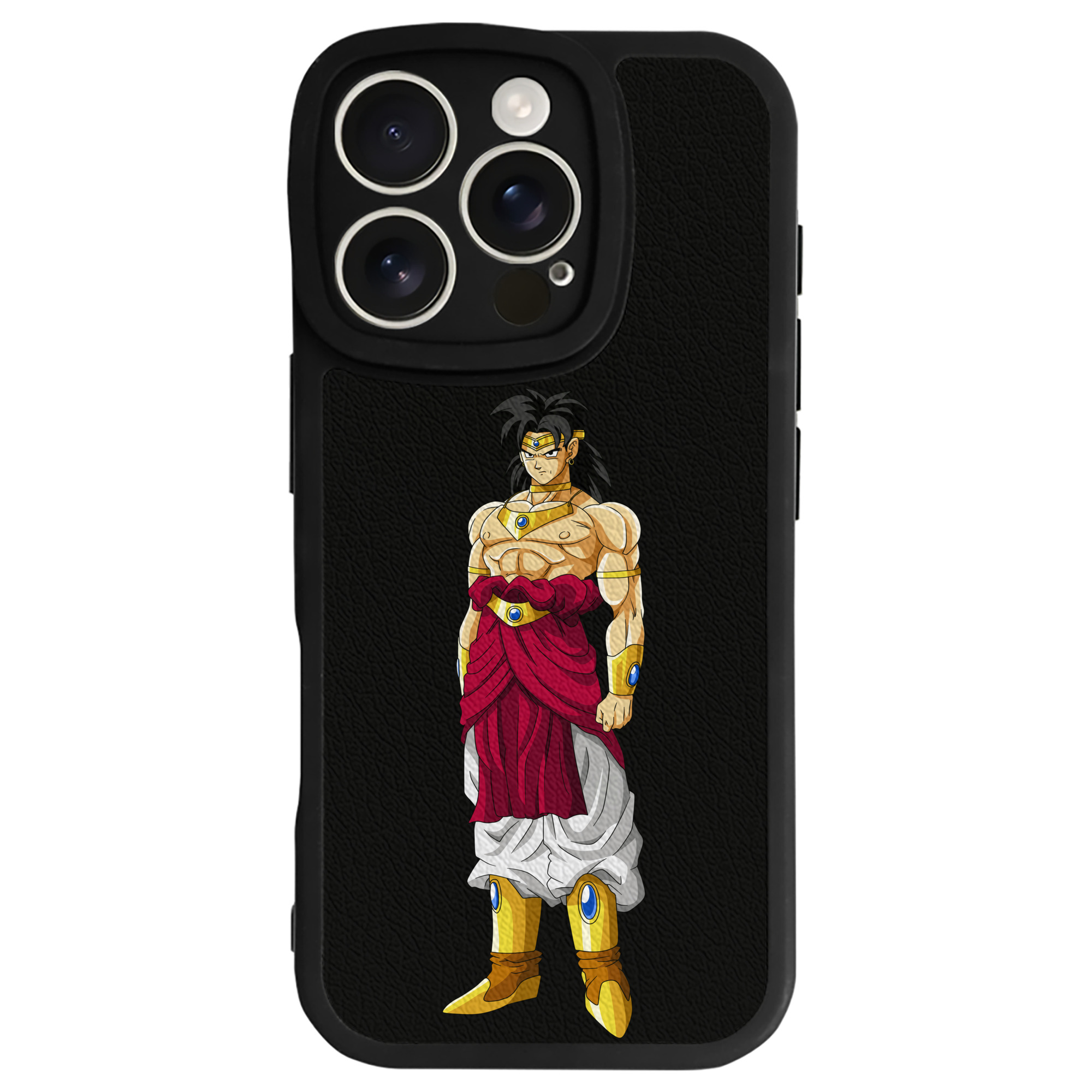 （画像用） ドラゴンボール DRAGON BALL 【iPhone 16シリーズ対応】シリコンスマホケース（レザー調） 材質：シリコン